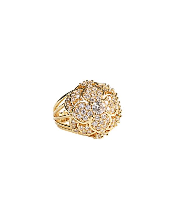 Anello Luce Brill Flower