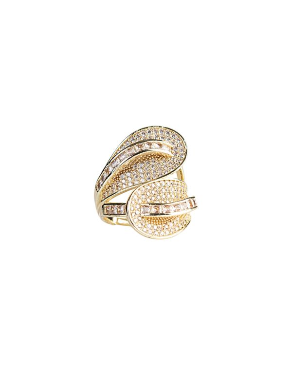 Anello Luce Onde Intrecci