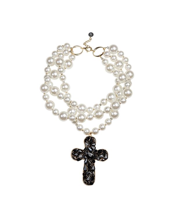 Collana Giochi di Perle Extra Cross