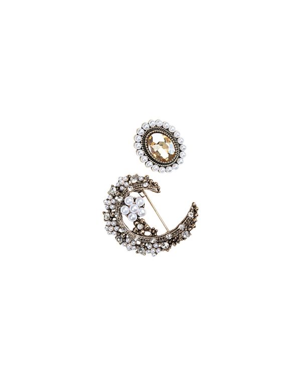 Spilla Duo Pearls